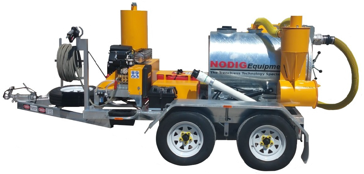 400L on 2T trailer – Vacuum Truck Hire